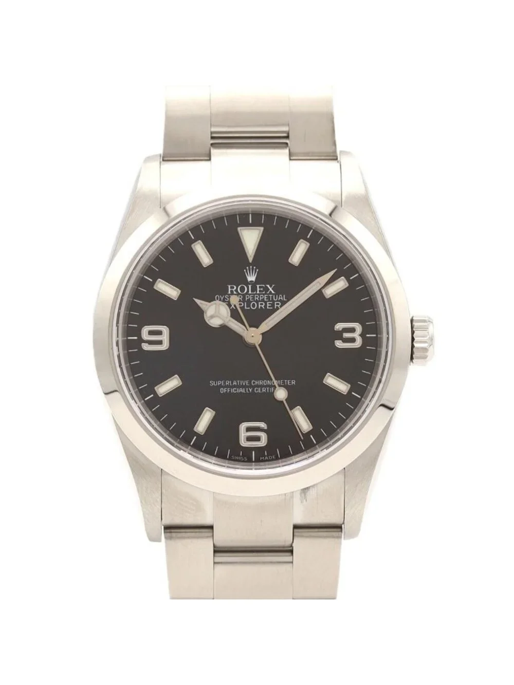 Rolex Explorer I SS Automatic Winding Number Watch